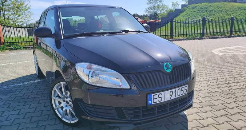 Skoda Fabia cena 16800 przebieg: 162000, rok produkcji 2011 z Sieradz małe 254